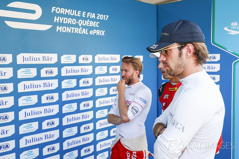 Nick Heidfeld, Mahindra Racing ve Jean-Eric Vergne, Techeetah