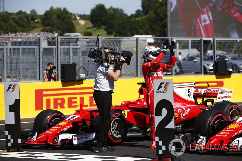 Pole: Sebastian Vettel, Ferrari