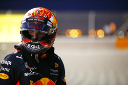 Max Verstappen, Red Bull Racing RB13, abandonne