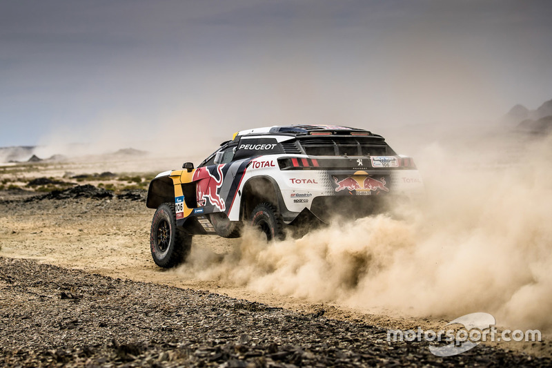 #106 Peugeot Sport Peugeot 3008 DKR: Stéphane Peterhansel, Jean-Paul Cottret