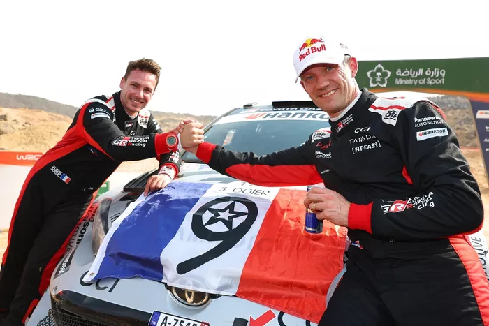Sébastien Ogier, Vincent Landais, Toyota Gazoo Racing WRT Toyota GR Yaris Rally1