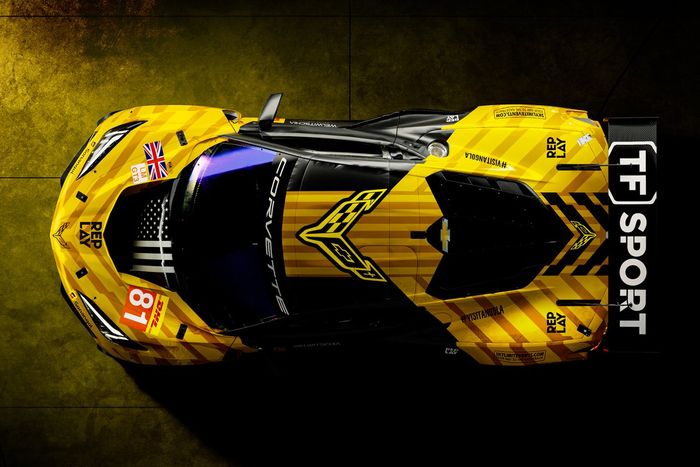 TF Sport, Corvette Z06 GT3.R, malowanie 2024