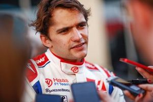 Pietro Fittipaldi, Haas F1 Team, is interviewed