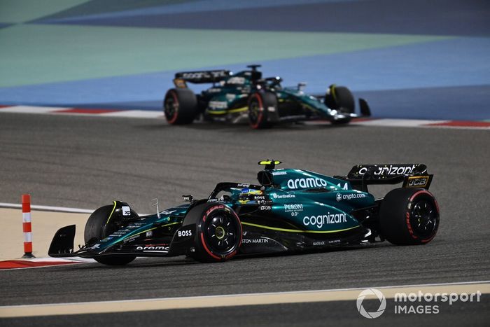 Fernando Alonso, Aston Martin AMR23, Lance Stroll, Aston Martin AMR23