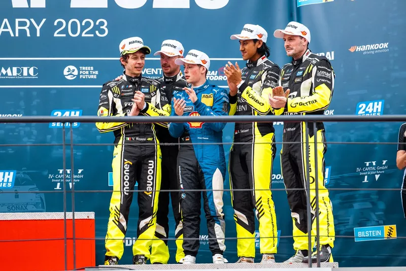 #46 Team WRT, BMW M4 GT3 Valentino Rossi, Sean Gelael, Max Hesse, Maxime Martin, Tim Whale