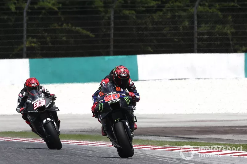 Fabio Quartararo, Yamaha Factory Racing Marc Marquez, Repsol Honda Team