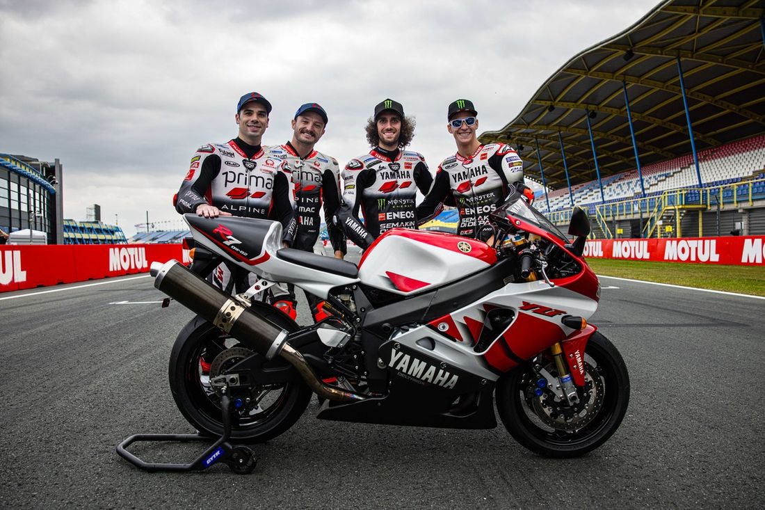 Miguel Oliveira, Pramac Racing, Jack Miller, Pramac Racing, Alex Rins, Yamaha Factory Racing, Fabio Quartararo, Yamaha Factory Racing