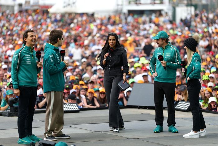 Fernando Alonso, Aston Martin Racing, Felipe Drugovich, Aston Martin