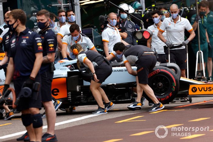 Lando Norris, McLaren MCL35M