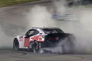 Race Winner Cole Custer, Stewart-Haas Racing, Ford Mustang Haas Automation