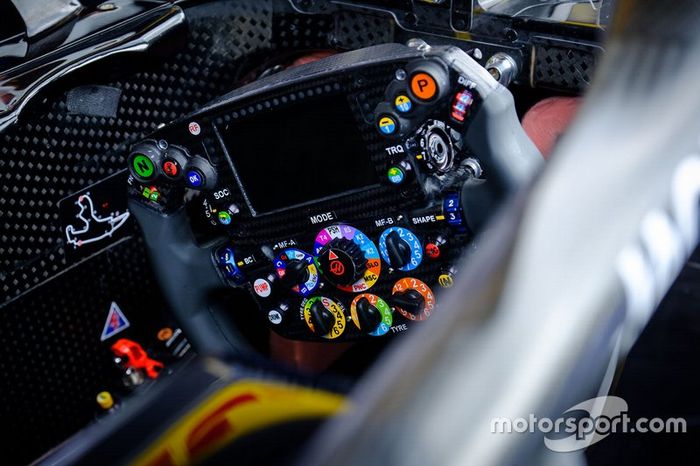 Volante Haas-Ferrari VF19 de Kevin Magnussen