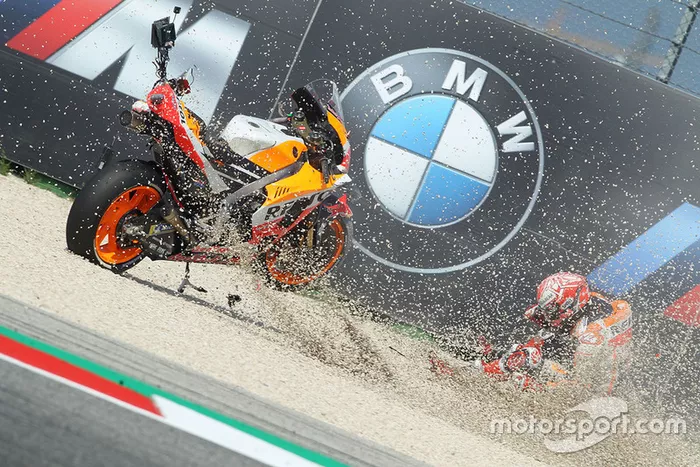 Caída de Marc Márquez, Repsol Honda Team 