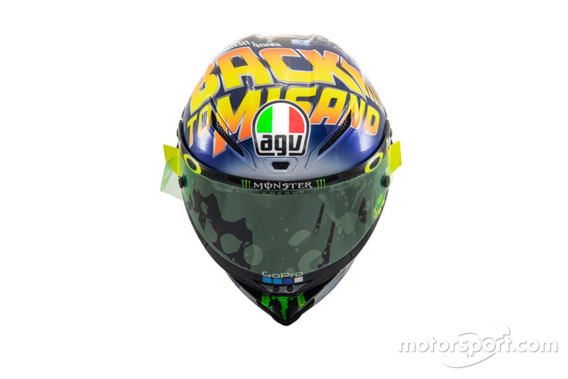 Il casco di Valentino Rossi, Yamaha Factory Racing