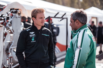 Nico Rosberg and Juan Pablo Montoya