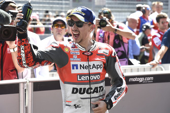 Переможець гонки Хорхе Лоренсо, Ducati Team