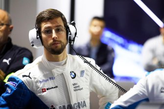 Alexander Sims, BMW I Andretti Motorsports in the garage