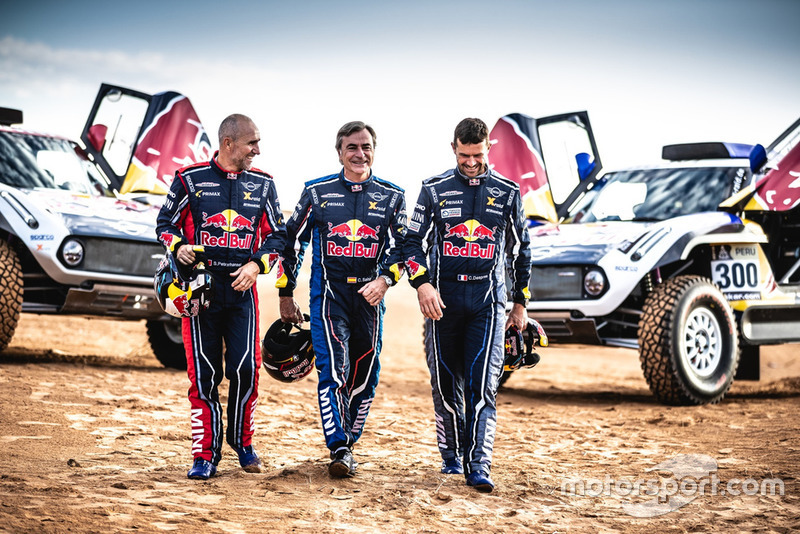 Carlos Sainz, Cyril Despres, MINI John Cooper Works Buggy, Stéphane Peterhansel, X-raid MINI JCW Team