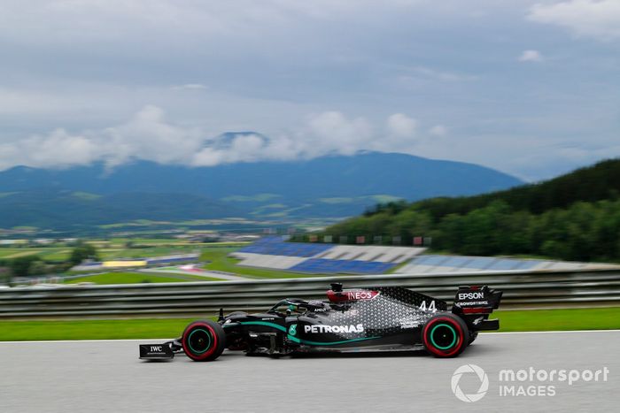 Lewis Hamilton, Mercedes F1 W11  