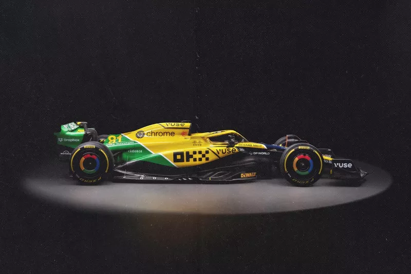 Le design de la McLaren Senna pour le GP de Monaco