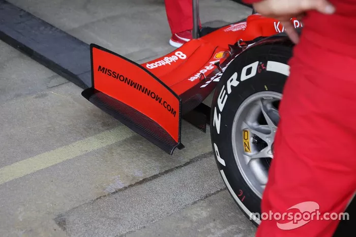 Detalle del Ferrari
