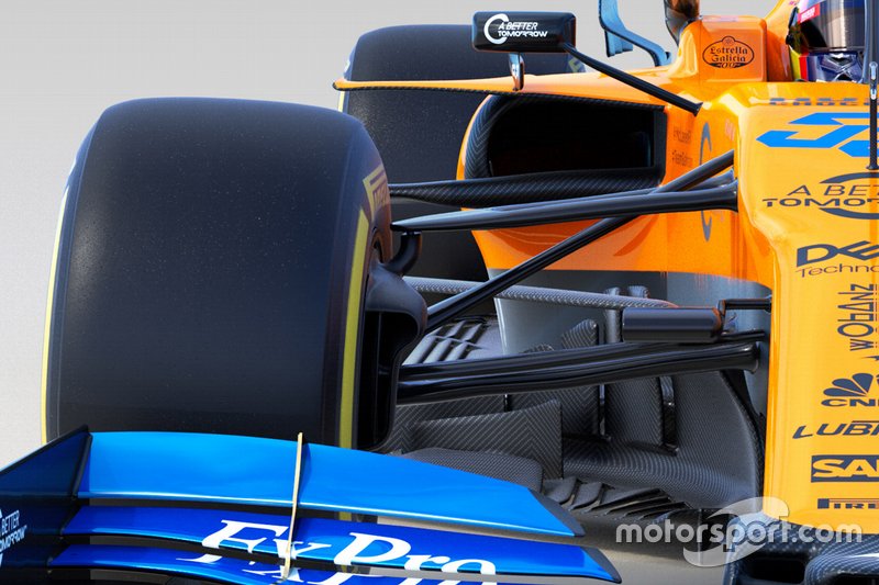 McLaren MCL34 detail