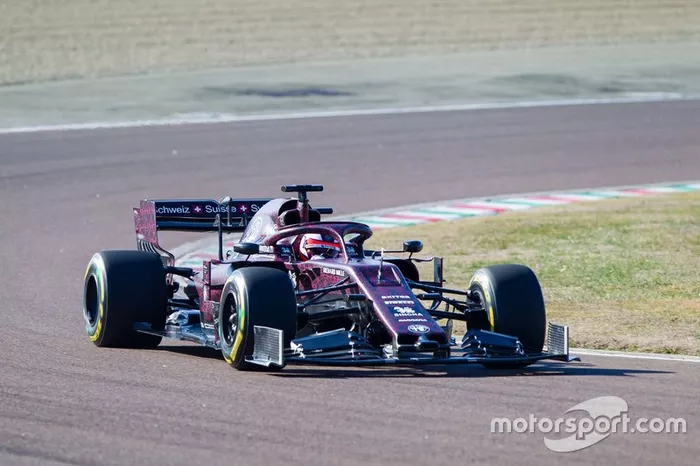 Kimi Raikkonen, carro da pré-temporada