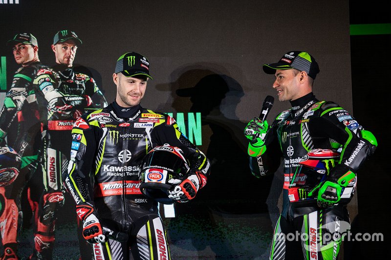 Jonathan Rea, Kawasaki Racing Team, Leon Haslam, Kawasaki Racing Team