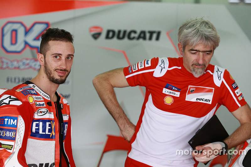 Andrea Dovizioso, Ducati Team, Gigi Dall'Igna, Ducati Team General Manager