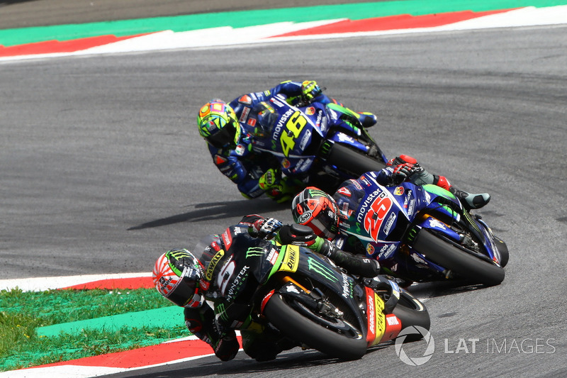 Johann Zarco, Monster Yamaha Tech 3, Maverick Viñales, Yamaha Factory Racing, Valentino Rossi, Yamaha Factory Racing