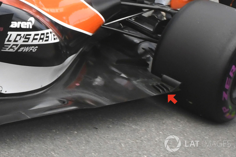 Détails de la McLaren MCL32