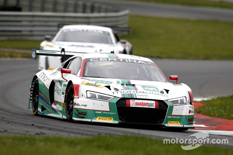 #1 Montaplast by Land-Motorsport, Audi R8 LMS: Connor De Phillippi, Christopher Mies