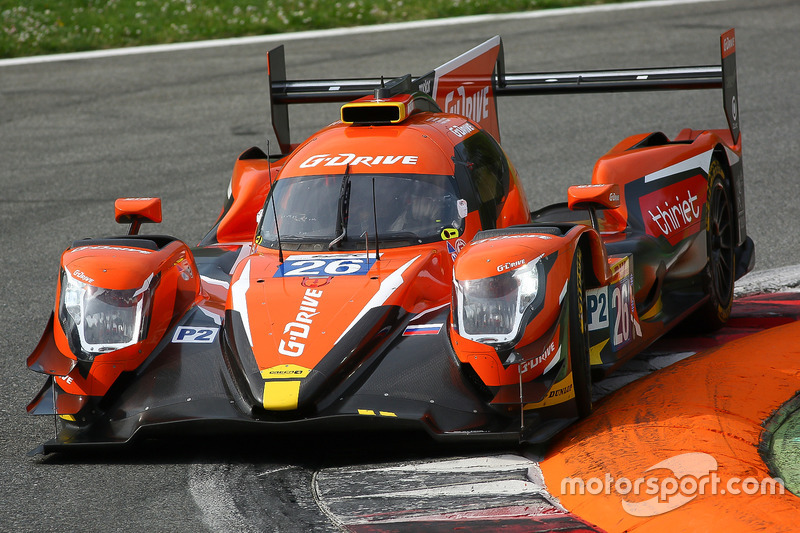 #26 G-Drive Racing Oreca 07 Gibson: Roman Rusinov, Pierre Thiriet, John Martin