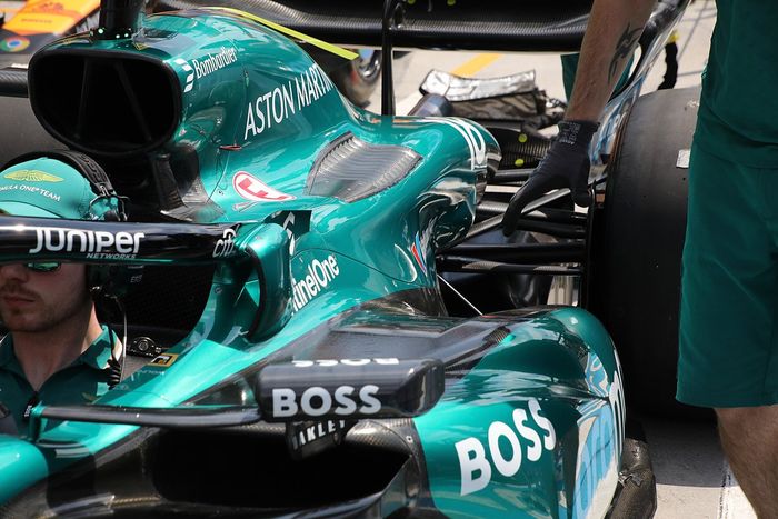Aston Martin AMR24 detalles técnicos