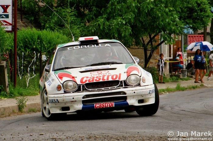 Robert Gryczyński , Tadeusz Burkacki, Toyota Corolla WRC, Rajd Polski 1998