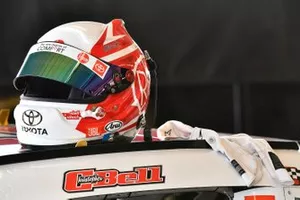  Christopher Bell, Joe Gibbs Racing, Toyota Supra Rheem helmet