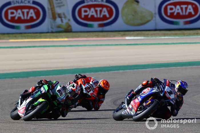 Toprak Razgatlioglu, Pata Yamaha WorldSBK, Jonathan Rea, Kawasaki Racing Team WSBK, Michael Ruben Rinaldi