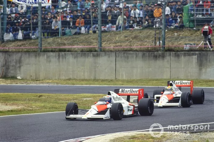 Alain Prost, McLaren, Ayrton Senna, McLaren