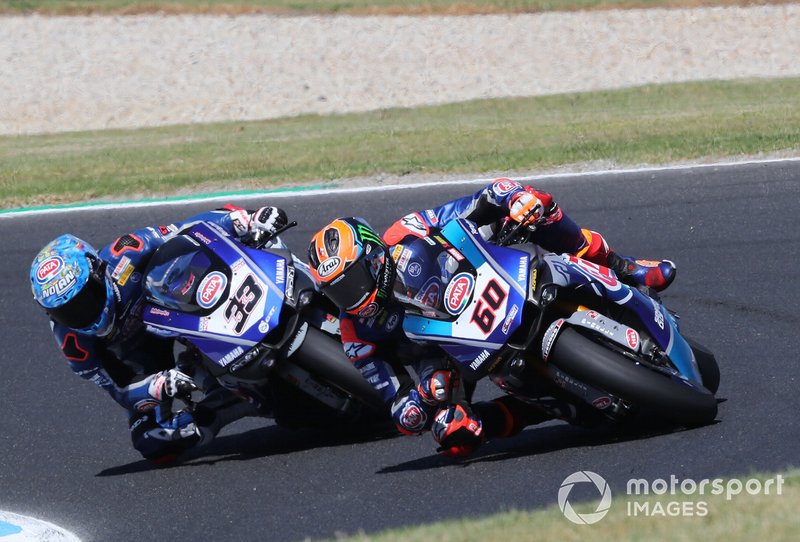 Michael van der Mark et Marco Melandri