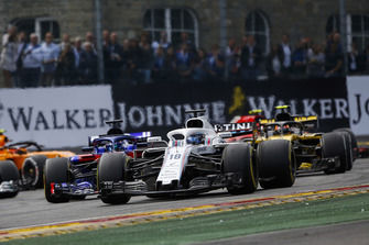 Ленс Стролл, Williams FW41, Брендон Хартлі, Toro Rosso STR13, Карлос Сайнс-мол., Renault Sport F1 Team R.S. 18