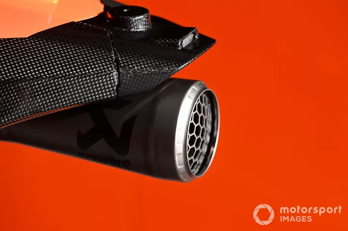 Detalle de la moto Tech3 KTM