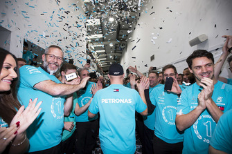 Valtteri Bottas, Mercedes AMG F1 World Championship celebration