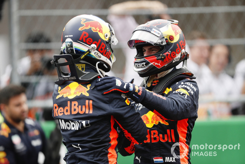 Daniel Ricciardo, Red Bull Racing, bersama Max Verstappen, Red Bull Racing