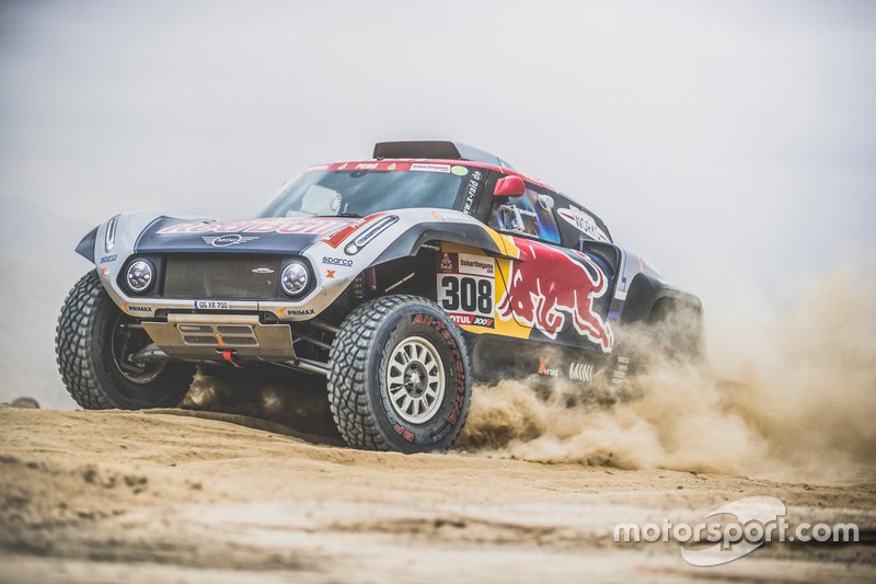 #308 X-Raid Mini JCW Team: Cyril Despres, Jean Paul Cottret