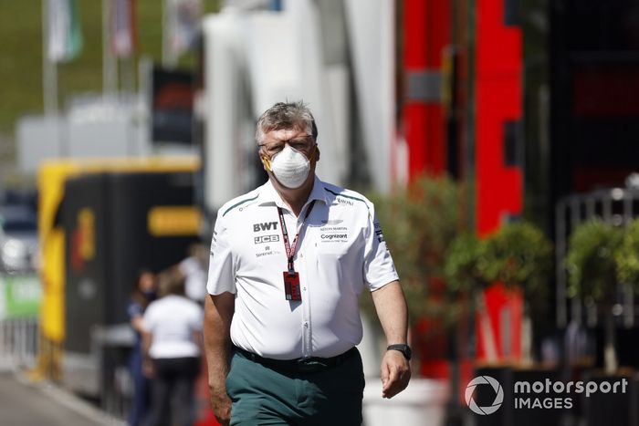Otmar Szafnauer. CEO y director de Aston Martin 