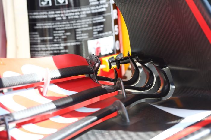 Haas VF-25 detalles técnicos