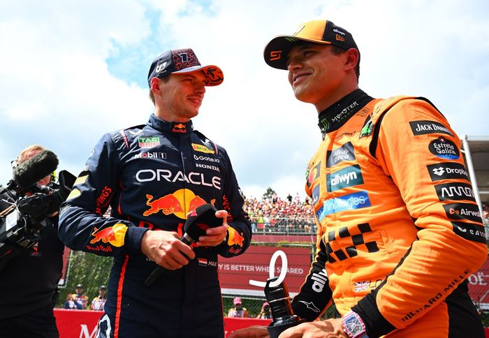 Lando Norris, McLaren, Max Verstappen, Red Bull Racing