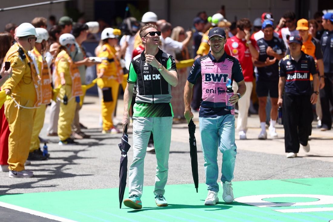 Nico Hulkenberg, Sauber, Pierre Gasly, kierowcy alpejscy