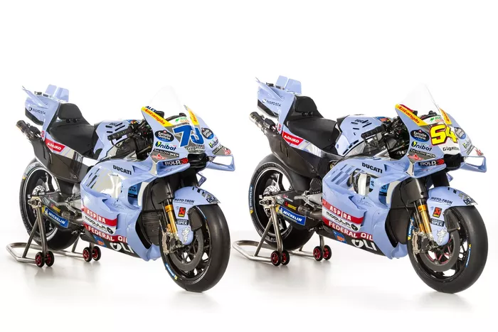 La livrée MotoGP de Gresini Racing