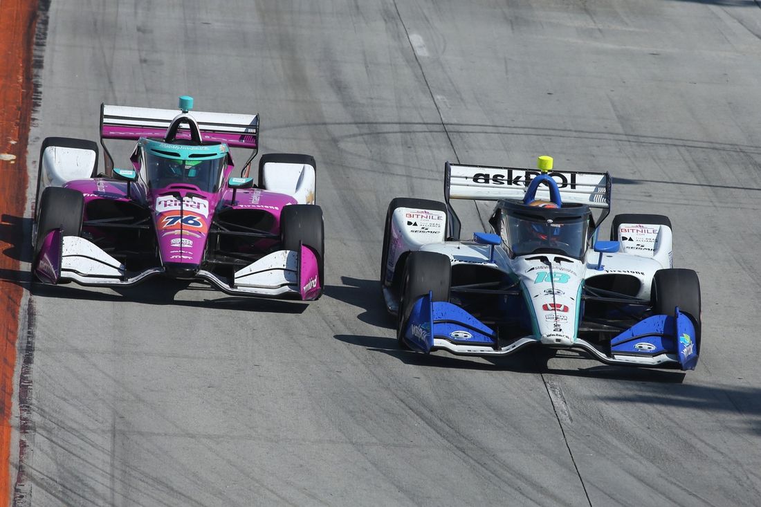 Conor Daly, Juncos Hollinger Racing, Rinus Veekay, Dale Coyne Racing