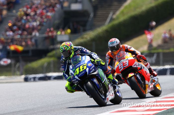Valentino Rossi, Yamaha Factory Racing, Marc Marquez, Repsol Honda Team
